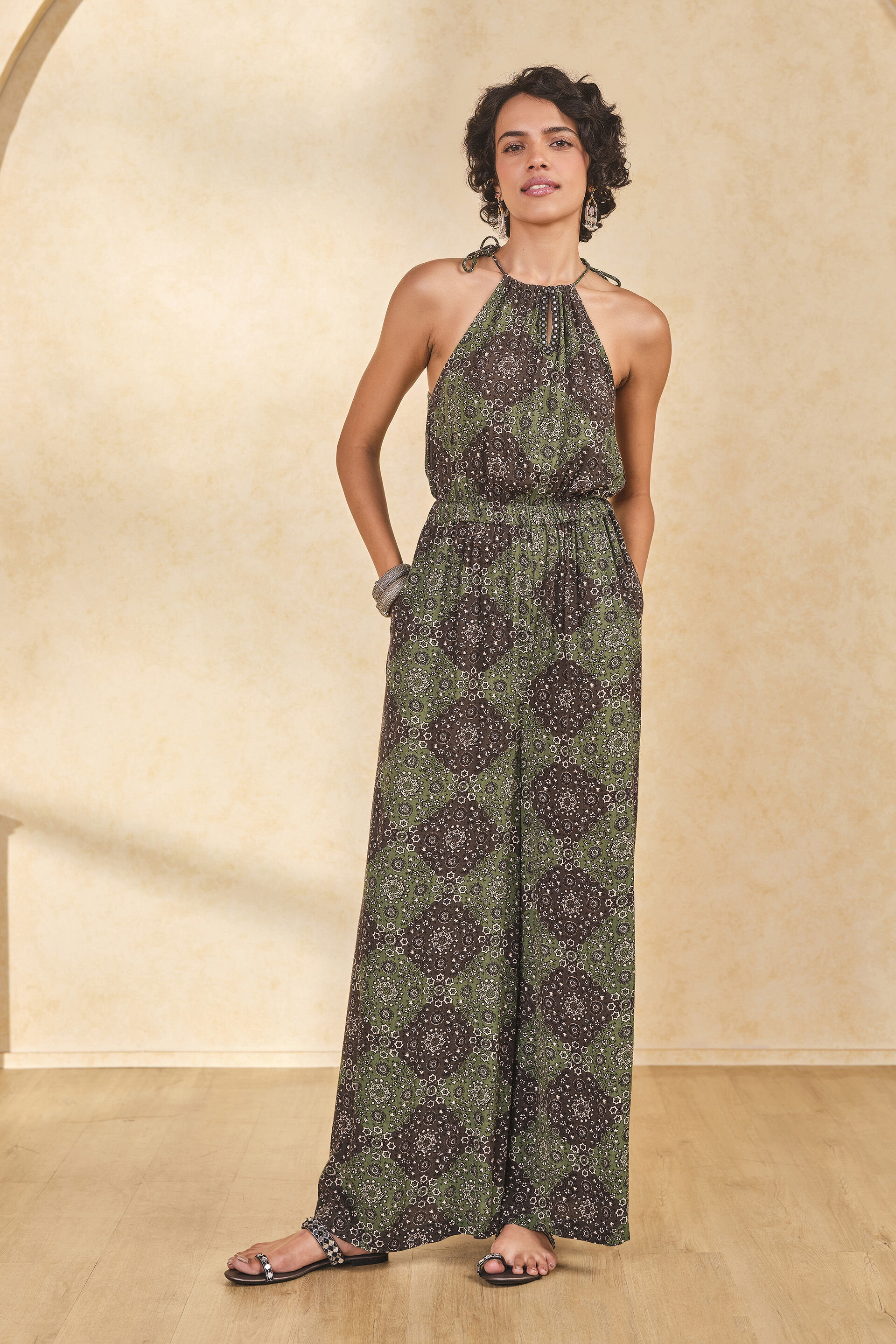 The Neem Jumpsuit, Green, image 10